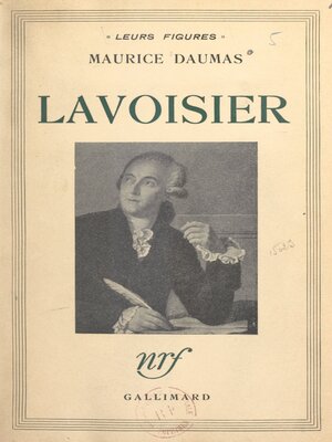 cover image of Lavoisier